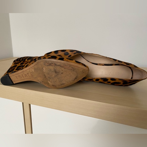1.state leopard cow hair wedges - Picture 2 of 2